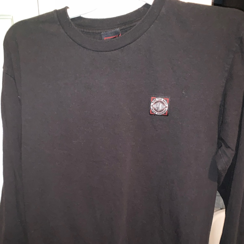 Black Independent bombers long sleeve (medium)